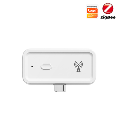 Tuya ZigBee Repeater   Type-C Powered Wireless Signal Booster per dispositivi domestici intelligenti, estende la portata e la stabilità della rete ZigBee
