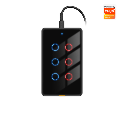 Tuya WiFi Touch Switch tipo C, RF433 wireless, con timer e controllo vocale, compatibile con Alexa, Google Home e Smart Home Apps