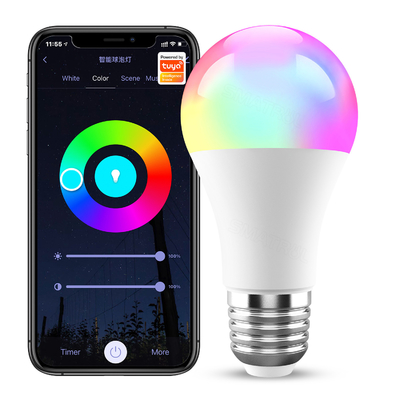 Buon prezzo Tuya Bulb 10W E27 WiFi Lampada LED 1000LM Lampada RGB App Lavorare con Alexa Google Home Timer Dimmabile 110v 220v in linea