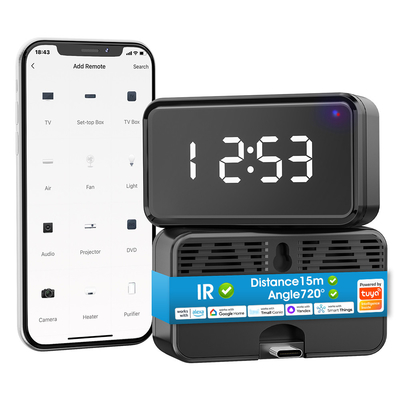 Buon prezzo Wifi controllo remoto a infrarossi con display del tempo Ventilatore TV Dvd voce Alexa E Google Tuya controllo IR Smart Home in linea