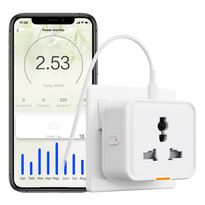 Buon prezzo Tuya Socket Universale Tipo C presa 16A WiFi RF433 Travel Adapter Tuya Smart Home Plug in linea
