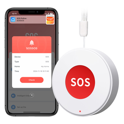 Buon prezzo Tuya WIFI Smart SOS Call Button Caregiver wireless Pager Sistema di chiamata intelligente Infermiera che chiama anziani Alerta il paziente Sistema di assistenza Smart Life in linea