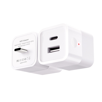 Buon prezzo Tuya Smart WIFI Mini Portable Power Adapter Switch 5V Micro USB Type-C Charger Plug Wireless APP Timing Voice Funziona con Alexa per le strisce di luce in linea