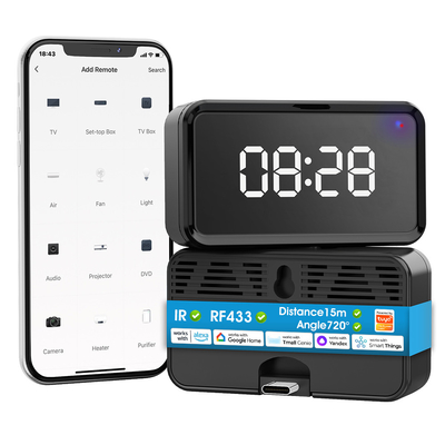 Buon prezzo Wifi IR RF433 Smart Universal Remote Control per TV con aria condizionata e altro con controllo vocale Alexa Google e integrazione Tuya in linea