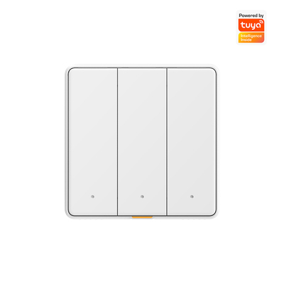 Buon prezzo Tuya WIFI RF433 Lampada da parete intelligente Interruttore a pulsante 110-250v Nessun cavo neutro App vocale con tempistica di fuoco singolo Tmall Genie, Alexa, Google Home in linea