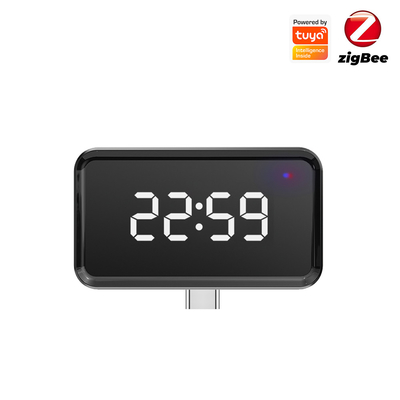 Buon prezzo Tuya ZigBee Gateway con display del tempo, Multi-Mode Smart Hub per Bluetooth Mesh, Alexa, Google Home e connettività wireless bridge in linea
